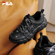FILA official women's shoes FLUID 6 WE retro sneakers 2025 winter plus velvet cat claw 6th generation