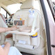 Car seat back storage bag cartoon multifunctional car folding small dining table in-car seat back hanging storage box cotton bear - foldable dining table + tissue box
