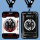 Missing MBCC Director ICON Student Carte Set Carte scolaire Bus Bus Carte de repas Carte de repas Carte d'eau Chaîne Key Chain B15838 Long Lanyard + Campus Carte Cluster