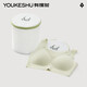 YOUKESHU C-level laundry bag mesh bag underwear bra wash bag anti-deformation household washing machine special white 18*19CM