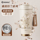 BEMEGA Pure Titanium Lily of the Valley Thermos Cup Women's High-Looking Titanium Cup Mark Coffee Cup Straw Water Cup New Year's Birthday Gift Zhenyao White Lily of the Valley Gift Box + Double-layer Pure Titanium + Independent Tea Storage 520ml