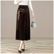Hengyuanxiang 2025 Otoño e invierno Nuevo estilo de mediana edad y ancianos Madre M Vestido de madre se ve delgada Falda delgada Bordado de estilo chino Retro Chino Black XL Recomendado 90-110Jin [Jin equivale a 0.5 kg]