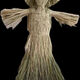 Scarecrow handmade weaving craft Halloween props Scarecrow small size about 18 cm for men