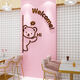 
Internet celebrity check-in doll milk tea shop wall decoration ornament stickers cafe dessert baking background layout 12244 little bear white small