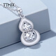 TTMIX new Chinese style gourd pendant pt950 platinum pendant women's fashion honeycomb platinum pendant birthday gift 2.9-3.1g