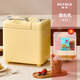 Bai Cui high-end high-end high-end boutique household bread machine fully automatic multi-functional silent toast mixer fruit spreader SN tender goose yellow official standard - stand-alone model ice cream