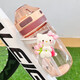 Jie Yintong Bicycle Water Bottle Cage Cute Cartoon Road Cycling Bicycle Mountain Bike Water Cup Holder Universal Equipment Accessories White Bouquet Hello Kitty (Installation Tools Included)