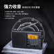 Panda (panda) T-02 full-band radio for the elderly plug-in card TF card portable old-fashioned rechargeable radio car backup semiconductor black