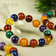 Ouchini Beeswax Bracelet Natural Amber Raw Stone Duobao DIY Nanhong Amazonite Flower Amber Bracelet Dopamine Rainbow Series Dopamine Rainbow Series A Style 4009