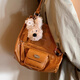 Nanfeng Chio2nd Liqiu Gallery Handbag Bag Women's 2025 New Original Trend One-Shoulder Crossbody Bag Brown Today I took a photo of a puppy pendant
