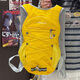 Xingxi Mountaineering Bag Travel Bag Large Capacity Men's and Women's Outdoor Fitness Hiking Backpack Backpack Women's Travel Lightweight Yellow (Single Bag)