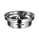 Solid alcohol stove hot pot special pot household hot pot household dry pot outdoor camping stainless steel hot pot pot stainless steel alcohol stove + dry pot + lid_ 26cm