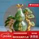The raft core is the desktop ornament for the fortune coming from all directions. The ornaments for the fortune coming from all directions have a good meaning and are good for transporting wealth and prosperity. The home living room entrance hall is the entrance office for the fortune coming from all directions. The jade gourd style - M1 large size 29cm - comes with a stand. The best-selling model is highly recommended.