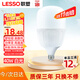 Lesso LED energy-saving light bulb cylindrical bulb E27 large screw mouth 40W high power property commercial factory lighting white light 6500k