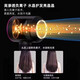 JCZS German hair dryer household mute negative ions high power does not hurt the hair high-speed quick-drying leafless hair dryer hair care dormitory baby pet ladies special portable business trip five air nozzles charming purple moisturizing negative ions