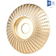 Chestnut antler grinder polishing disc woodworking wood grinding disc tool wood polishing thorn disc polishing wheel grinding wheel polishing disc artifact flat gold 100 thorn disc 1 piece