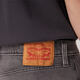 Levi's Levi's autumn American street men's 502 standard tapered simple retro denim trousers light smoke gray 32 (32)