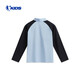 Jordan QIAODAN children's unisex long-sleeved T2026 spring new style children's unisex casual sweatshirt top Breeze Blue 101
