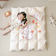Antibacterial and anti-mite down white duck down quilt core, children's down quilt, infant student duck down quilt, spring and autumn quilt bedding, performance rabbit with model, soft and comfortable 160*210cm 800g down winter quilt