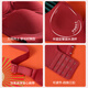 Yu Zhaolin (YUZHAOLIN) zodiac year red underwear panty set for women with small breasts, push-up, wedding bride underwear, socks, bra