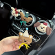 Yusenyi Car Aromatherapy Car Interior Decoration Cute Cartoon Puppy Perfume Clip Car Air Conditioner Air Vent Decoration 1 Air Outlet Aromatherapy (Kitten in the Hat) 1 Air Outlet Aromatherapy (Kitten in the Hat) 1 1g 1 bottle