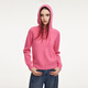 Gloria full wool hooded pullover sweater for women 2025 new winter popular small pullover 1EDJ5J470 35R rose pink XS