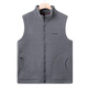 Xiaofu dad's winter warm vest zipper middle-aged and elderly men's base layer cold-resistant cardigan vest vest top waistcoat
