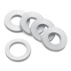 Jinggong double stack self-locking anti-loosening washer 304 stainless steel/Dacromet double-sided toothed locking washer DIN25201 M16 Dacromet (5 pairs)