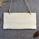 Creative solid wood listing kindergarten plantation sign blank hand-painted wooden sign tree logo door sign custom carved sign 24*12 cm style 1