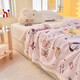 Fantasy A-type three-layer thickened plus fleece milk velvet office nap blanket kindergarten blanket autumn and winter blanket Little Red Riding Hood double-layer thickened high-gram weight milk velvet + lamb's velvet 150*200 single blanket Type A skin-friendly warm can be spread and covered