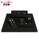 Yusen Yixin jewelry display props black super moving jewelry display stand necklace ring holder creative ornaments jewelry display 83-black creative display plate