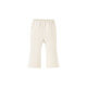 Minibala baby girl's trousers, skin-friendly and warm, velvet lined, straight-cut trousers, 2025 winter new style, light khaki 50311 100