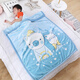 Children's blanket newborn cloud blanket double layer thickened child autumn and winter nap quilt baby products cover nap blanket purple about 2.3Jin Jin equals 0.5kg 140*110 double layer thickened
