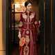 ROAR UTHAUG Xiuhe clothing 2025 new bridal wedding dress Chinese style wedding dress dragon and phoenix hanging toast dress out of the pavilion Zhenhua velvet headdress S