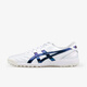 ASICS football shoes tf broken nail training shoes C3 FF kangaroo leather high-end cushioning grass sports shoes white/gradient blue 1113A056-101 41.5