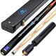 Mysterious Poseidon 1 billiard cue black 8 snooker cue set black eight small head 16 color black eight cue snooker cue