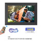 MOCESHJEA32G Hochauflösender digitaler Fotorahmen 10,1-Zoll-Touchscreen-Handy, kabellose Fernübertragung, elektronisches Fotoalbum, Geschenk, 10,1 Zoll, 16 GB, schwarzes Modell