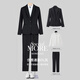 Troman black business attire women's suit suit temperament commuting formal interview business suit jacket work clothes