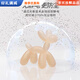 KLCB balloon dog teether baby teething stick anti-eating baby silicone chew gum soothing small toy food j. 1 pack balloon dog transparent nano color powder + storage