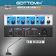 GOTTOMIX song map AMP-S4/AMP-44/MAR16A/HA1800 recording studio headphone splitter ear splitter with intercom lossless stereo amplifier ear amplifier operational amplifier clear AMP-44 8-way ear splitter