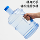Pure water bucket household mineral water bottled water bucket water dispenser bucket pure water bucket food grade thickened portable 18.9 liter PC bucket without handle threaded mouth