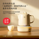 Dongfangqin Ceramic Food Pot Home Multi-functional Office Stew-in-One Health Pot Tea Maker Flower Teapot Thermostatic Pot Kettle Pure Ceramic Food Pot Standard 1L