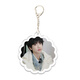 Zhang Guiyuan's new peripheral double-sided transparent keychain school bag pendant to support students' gift customization KXPB16790 5CM