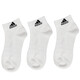阿迪达斯 （adidas）短袜男袜女袜透气袜子舒适纯色篮球袜吸汗跑步休闲短筒袜 DZ9435 M/24-26厘米/38-42码