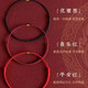 Good luck small red rope bracelet braided hand rope animal year red to remove bad luck gold-plated anklet rope men and women transfer beads, red 1
