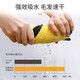 Pet absorbent towel, thickened, quick-drying, non-stick hair supplies, special bath towel for dogs and cats, special products for pets, double-sided thickening, yellow medium size - 50*100cm 2 pieces
