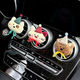 Yusenyi Car Aromatherapy Car Interior Decoration Cute Cartoon Puppy Perfume Clip Car Air Conditioner Air Vent Decoration 1 Air Outlet Aromatherapy (Kitten in the Hat) 1 Air Outlet Aromatherapy (Kitten in the Hat) 1 1g 1 bottle