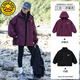 G.DUCKKIDS Girls' Jacket Three-in-One Windproof and Sunproof Mountaineering Suit 2025 Autumn and Winter New Children's Hooded Jacket Trendy Burgundy Jacket + Liner 150 cm