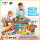 Vtech Deluxe Edition Electric Railway Station Track Car Set Qizhi jouet pour enfants garçons et filles cadeau d'anniversaire 37446 Deluxe Edition Electric Railway Station 37446