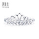 Chow Sang Sang Pt950 platinum car lace crown platinum platinum ring open ring 78007R pricing